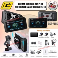 COKIMA DASHCAM CK3 PLUG MOTORCYCLE SMART RIDING SYSTEM | DASH CAM | PHONE SCREEN MIRRORING | TIRE PR