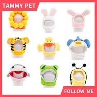 Pet Cat and Dog Cartoon Hat Soft Cute Pet Cat Head Cover Cat Headdress Dog Cross Dressing
