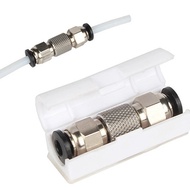 3D Printer Feed Tube Connector Teflon PTFE Pneumatic Quick Connector X1C P1P Tuo Ban Bamboo Lab 6INS