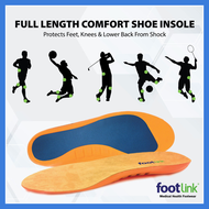 Footlink High Arch Insole / Comfort Insole / Sport Insole for Plantar Fasciitis with Arch Support an