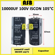 (1pc) ISCON / JCCON Capacitor ( 4700UF 50V / 6800UF 50V / 10000UF 50V / 10000UF  80V / 10000UF 100V 