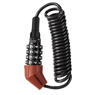 ROCKBROS  Mini Bicycle Lock Anti-theft bike Lock Cable Helmet Lock Chain Backpack Cycling Password L