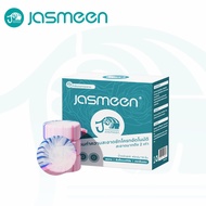 JASMEEN ก้อนดับกลิ่น ก้อนดับกลิ่นชักโครก 10ก้อน/กล่อง ทำความสะอาดโถสุขภัณฑ์ ขจัดคราบ กลิ่นไม่พึงประส