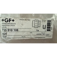 Georg Fischer - GF Union Socket Fusion, 735 510 106, PVDF, DN15