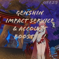 GENSHIN IMPACT YOUR TRUSTED HELPER & BOOSTING SERVICE
