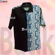 Baju Kemeja Batik Borneo polo