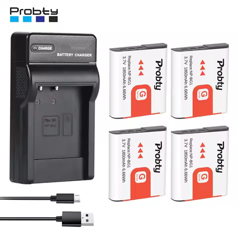 NP-BG1 NP BG1 NP-FG1 NP FG1 Battery With Charger For Sony Cyber-Shot DSC-W100 DSC-WX1 DSC-H50 DSC-H5