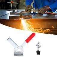 b2fuph 2Pcs Toggle Clamp Anti Rust Alloy Steel Quick Release Hold Down Hand Tool 182kg GH201C