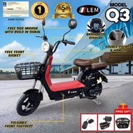 ★LEM★ 2025 NEW Q3 SCOOTER ELECTRIC BIKE < 5 YEARS WARRANTY FOR MACHINE