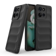 For Motorola Moto G75 5G, G15 4G, G15 Power Casing  ELVEV Flexible TPU All-inclusive Fiber Flocking 
