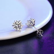 GRA Kann Jewelry FY-204 Moissanite 5-8 mm artificial diamond earrings