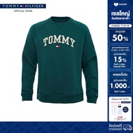 Tommy Hilfiger เสื้อสเวตเชิ๊ต ผู้ชาย รุ่น XM0XM06318 L6K - สีเขียว