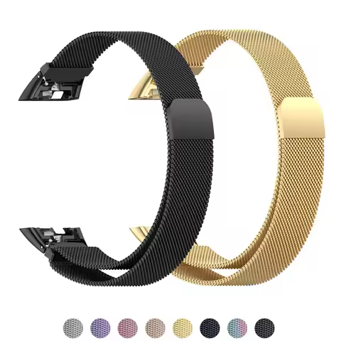 Milanese Loop Strap For Huawei Band 7 6/6 Pro huawei band6 Smartwatch correa Metal Stainless Steel b
