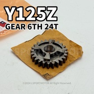 YAMAHA Y125Z GEAR, 6TH 24T 3SB-17161-00 Y 125Z Y125 Z