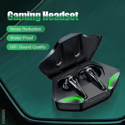 NEW X15pro TWS Wireless Headphones Game Bluetooth Headphones with Microphone Noise Reduction High Fi