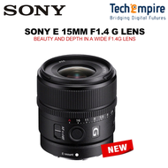Sony Lens E 15mm F1.4G (SEL15F14G)