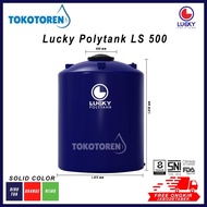 TERLARIS Toren Air Lucky Polytank LS 500 / 5000 Liter Garansi Resmi
