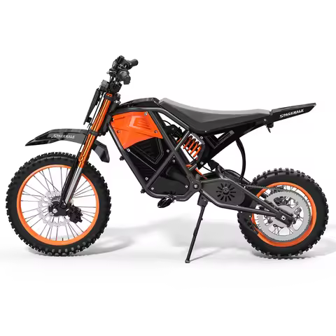14"/12" Fat Tire Electric Dirt Bike for Teens Adults,48V Mountain Electric Off-Road Electric Motorcy