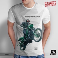 3D PRINT T-SHIRT DISTRO 3R UNISEX ADULTS & CHILDREN KAMEN RIDER BLACK MOTIF (KMR 7)