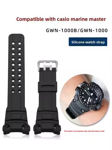 Suitable for Casio G-SHOCK Nautical Master Series GWN-1000B/GWN-1000 Silicone Watch Strap Men