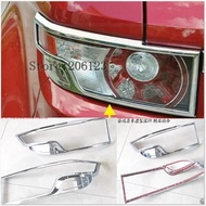 For Land Rover Range Rover Evoque 2012-2016  Chrome Rear Tail Light Lamp Cover Trims