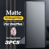 3Pcs Anti Blue Light Hydrogel Film For OnePlus 15R 15 13T 13S 13R 13 Matte Frosted Screen Protector 