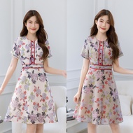 477-01-02 Cream And Brown Red Lace Edges