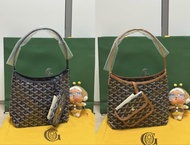 🔥🔥Goyard Mini Hobo  Black  Brown