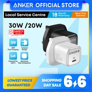 Anker Zolo Charger 30W 20W Fast Charging GaN USB C Charger Compact Charger Travel Adapter A2698