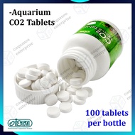 Ista Aquarium Water Plant CO2 Tablet - 100pc per bottle | aquarium co2 aquarium tablet aquascape 二氧化
