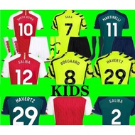 [Kids Issue] 23/24 ARSENAL  RICE SAKA soccer jerseys football shirt uniforms men kids kit sets