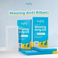 Brighty Hair Removal Waxing Strip Kit 10 Strips