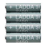 LADDA / Rechargeable Battery / AA / AAA / 1900mAh / 2450mAh / 750mAh