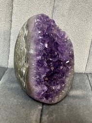 烏拉圭紫晶恐龍蛋 連木座