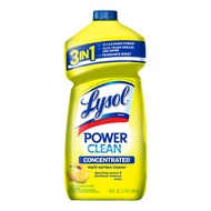 LYSOL Power Clean Multi-Surface Cleaner, 2x Concentrated Pour, Sparkling Lemon & Sunflower Essence s