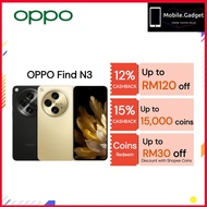 OPPO Find N3 5G / N3 Flip 5G | 16GB RAM 512GB ROM / 12GB RAM 256GB ROM