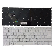 NEW US White Keyboard For ACER For Swift 3 SF514 SF314 SF314-52 SF314-52G SF314-53G S30-20 SF113-31 S5-371 SF5 VX15 English Backlit