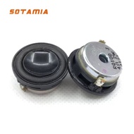 SOTAMIA 2Pcs 1 Inch Round Audio Speaker 30mm 4 Ohm 2W Bubble Edge Power Loudspeaker for Bluetooth Sp