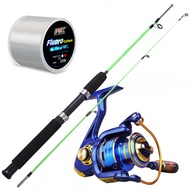 Fishing Rod Reel Set 1.8m/6ft Spinning Fishing Rod Spinning Fishing Reel With Free Fishing Line For 