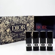 Dior 迪奧 聖誕限定 藍星迷你唇膏禮盒 Rouge Lipstick set 口紅套組
