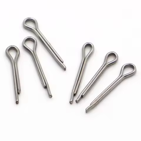 304 Stainless Steel Pines Metálicos Split Pins Cotter Fixings Hard Case Link Split Cotter Pin M1 M1.