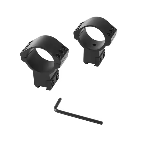 34mm Weaver Rifle Scope Rings High Profile Sight Mounts - 2 Pieces One Has Stop, Hunting for 11mm Do