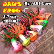 Lure Mini Jaws Frog Handmade Abi Lure