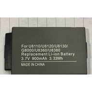ALLCCX 3.7V 900mAh replacement Battery BSL-41G,BSL-42G,BSL-43G for LG U8290,U8330,U8330C,U8360,U8380