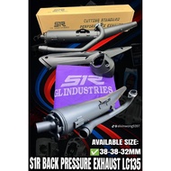 (S1R) LC135 EXHAUST RACING BACK PRESSURE EKZOS 32MM 28MM EKZOS BISU GL S1R RACING FOR LC135 38MM