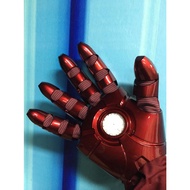 Iron Man Mark 2 wearable 1 to 1 scale with LED 1:1 MK2  MK3 metal glove fist gauntlet