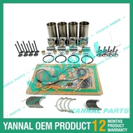 Overhaul Rebuild Kit For 4BG1 4BG1T 4BG1TAB 4BG1TPG Isuzu Hitachi JCB Excavator