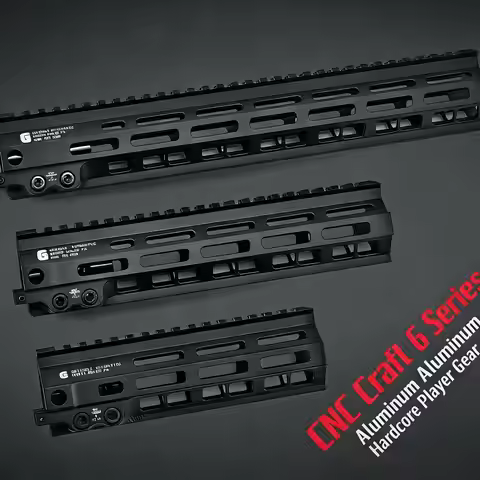 &Tactical MK8 Rifle Accessory CNC Machined 6061 Aluminum M-LOK Handguard DD RIS III / Geissele Style