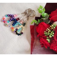 Keychain Tasbih Manik Bernama