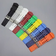 Casio Strap Resin Rubber Strap GA110 GD120GA1 Watch Strap Male Black Gold GA4GA7